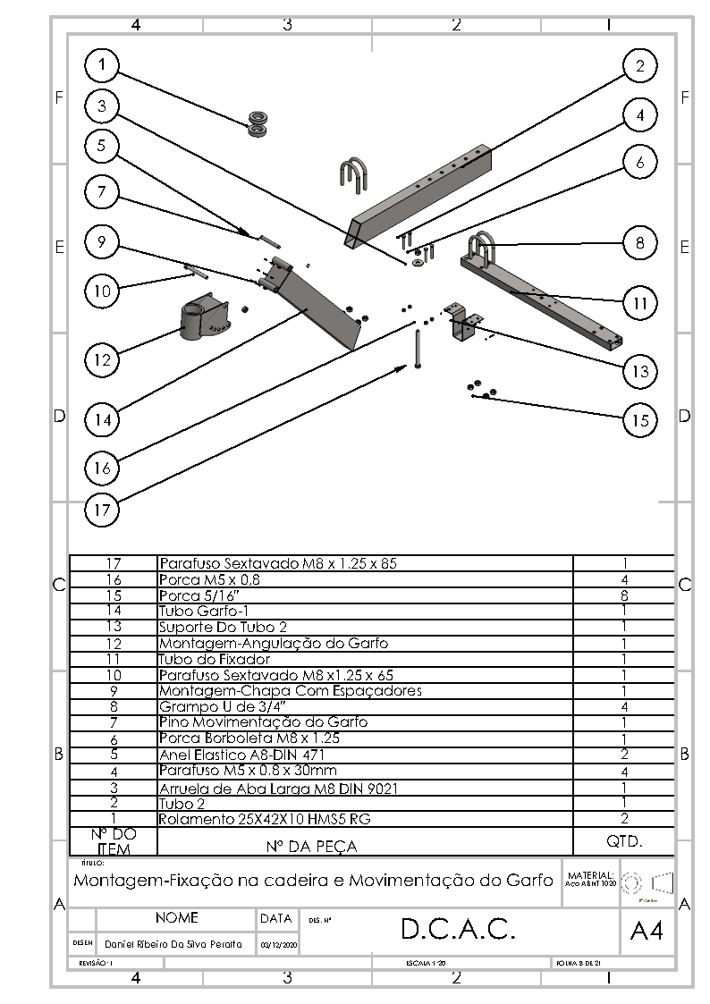 手摇自行车轮椅模型sw2020可编辑